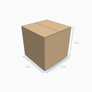 Caja de Envío 12x12x12" – Capacidad 12.4 lbs