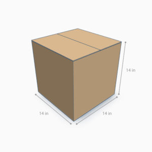 Caja de Envío 14x14x14" – Capacidad 19.7 lbs