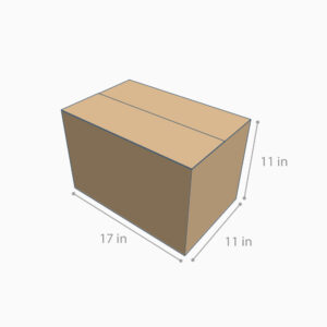 Caja de Envío 17x11x11" – Capacidad 14.8 lbs