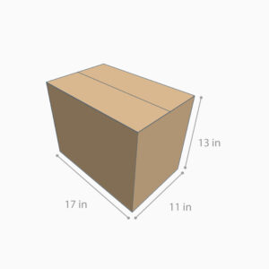 Caja de Envío 17x11x13" – Capacidad 17.5 lbs