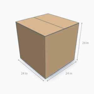 Caja de Envío 24x24x24" – Capacidad 99.5 lbs