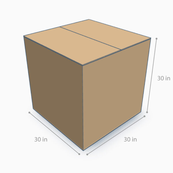 Caja de Envío 28x28x28" – Capacidad 158 lbs