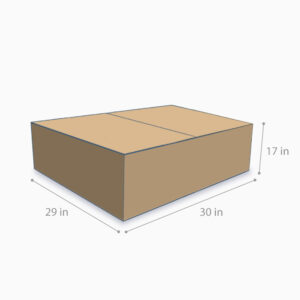 Caja de Envío 29x17x30" – Capacidad 106.4 lbs